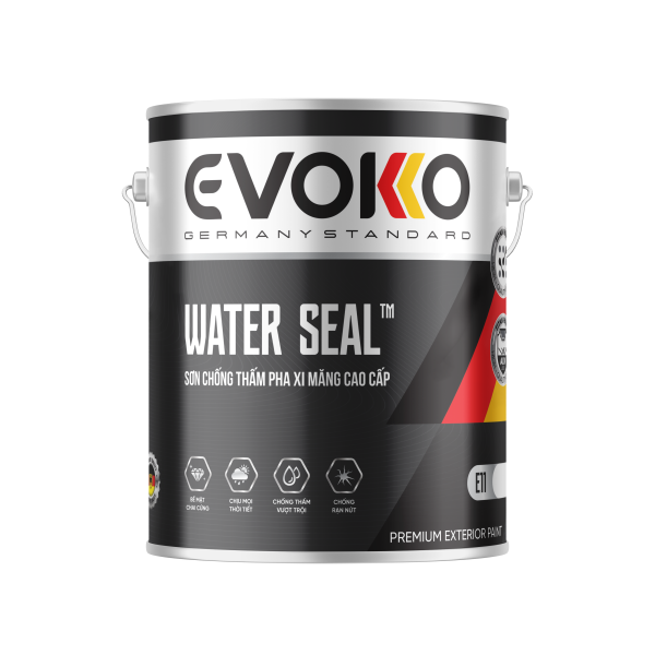 Alternative view of EVOKO WATER SEAL™ - SƠN CHỐNG THẤM GỐC XI MĂNG CHUYÊN DỤNG