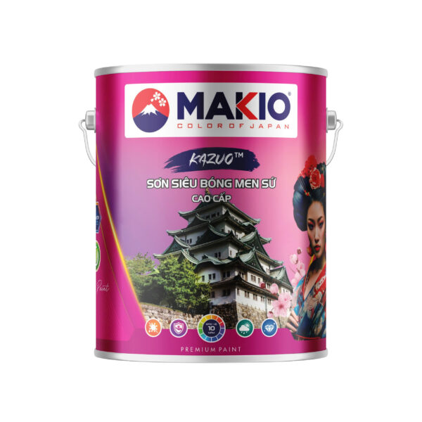 Alternative view of MAKIO KAZUO™ - SƠN MEN SỨ SIÊU BÓNG CHỊU MÀI MÒN
