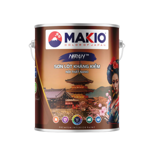 Alternative view of MAKIO NIRAN™ - SƠN LÓT KHÁNG KIỀM NANO NỘI THẤT