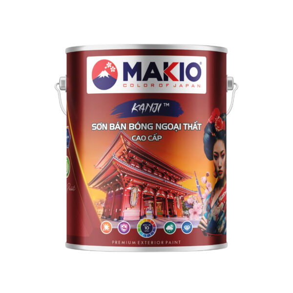 Alternative view of MAKIO KANJI™- SƠN BÁN BÓNG NGOẠI THẤT CAO CẤP MAKIO